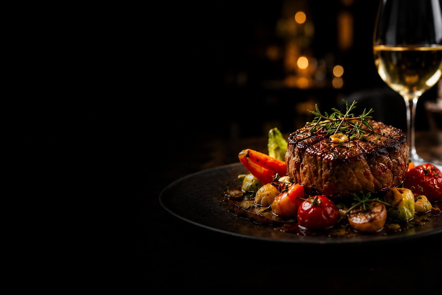 Prato gastronómico premium